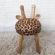Wooden Giraffe Chair