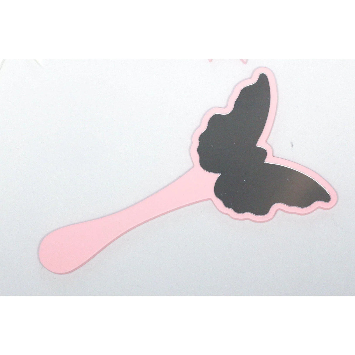 Wooden Hand Mirrors Bows and Butterflies