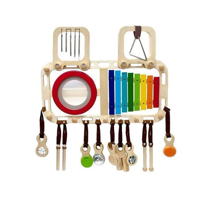 Wooden Melody Mix Wall Bench