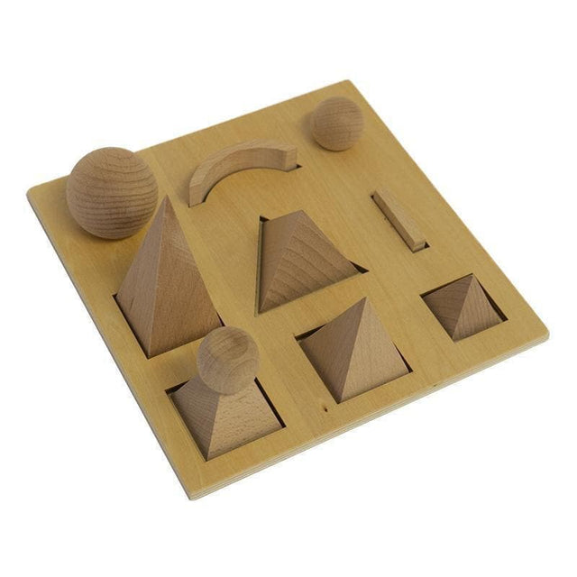 Wooden Montessori Shape Puzzle