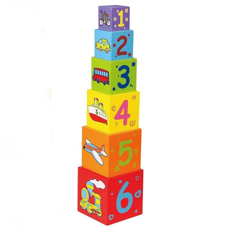 Wooden Nesting & Stacking Blocks