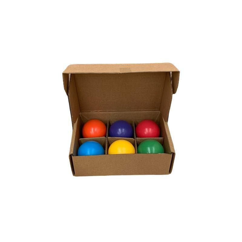 Wooden Rainbow Balls