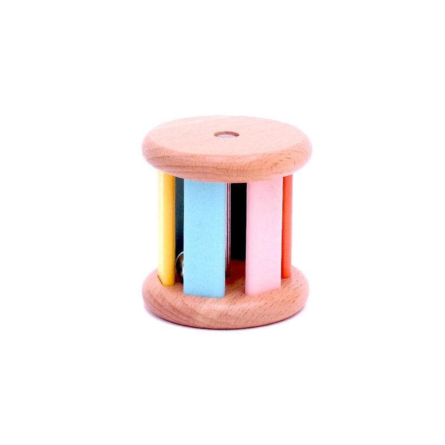 Wooden Rainbow Rattle
