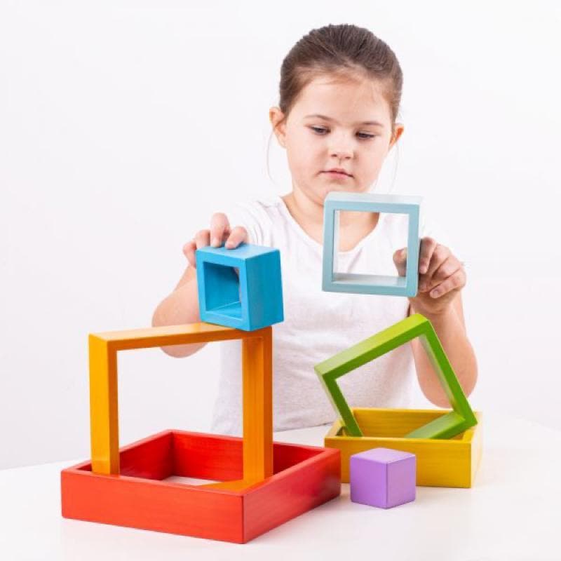 Wooden Stacking Squares