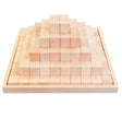 Wooden Stepped Block Pyramid