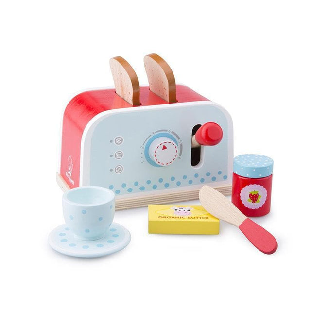 Wooden Toaster - Blue