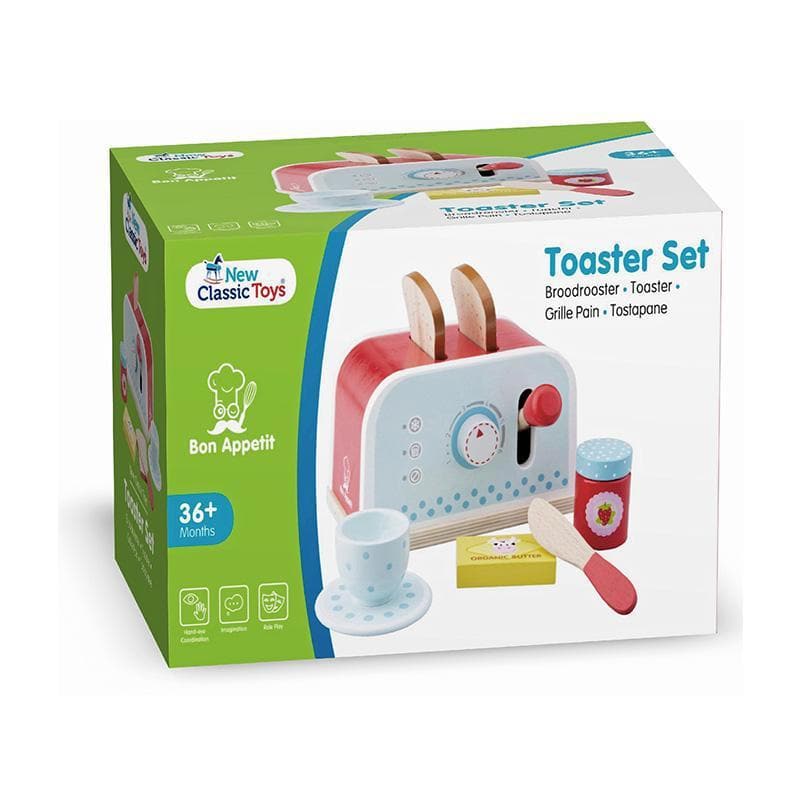 Wooden Toaster - Blue