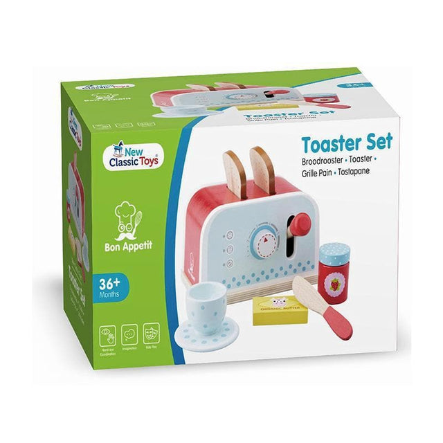 Wooden Toaster - Blue