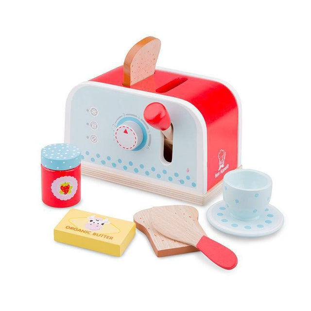 Wooden Toaster - Blue