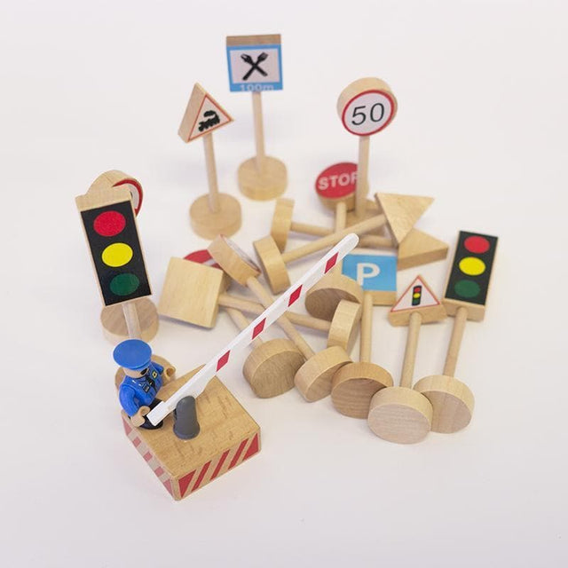 Wooden Traffic Signs