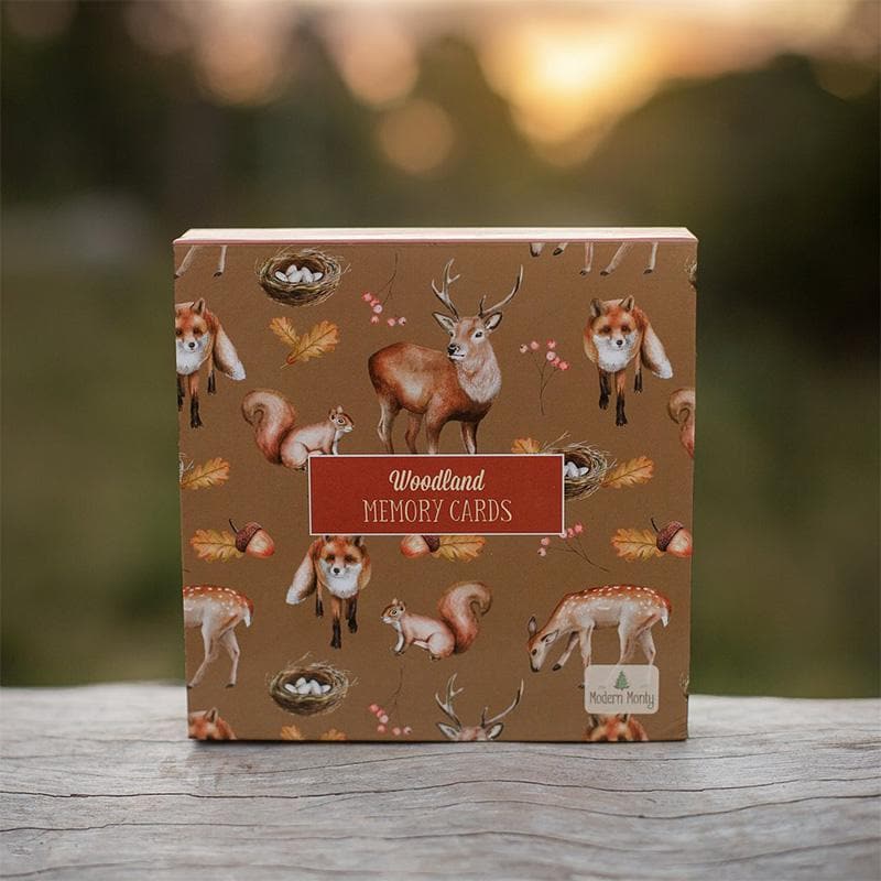Woodland Memory Card Game