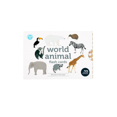 World Animals Flash Cards