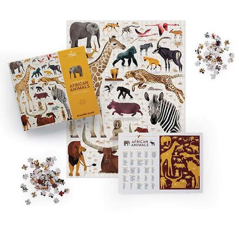 World of Puzzle 750pc - African Animals