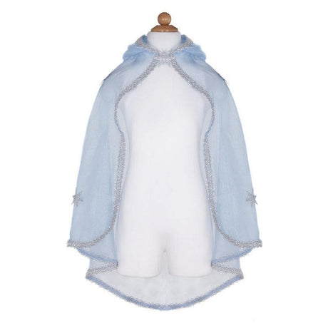 Blue & Silver Snow Queen Cape