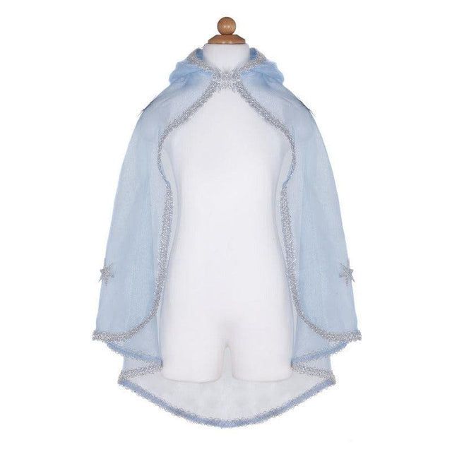 Blue & Silver Snow Queen Cape