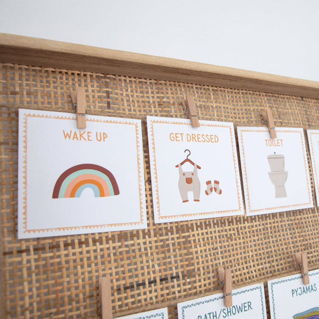 72 Daily Routine Cards - Visual Aids for Home, School & More