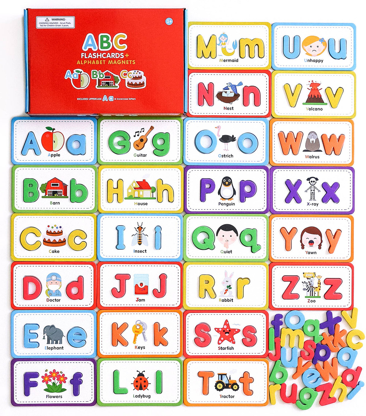 ABC Magnetic Letters & Flashcards