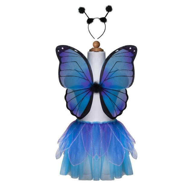 Midnight Butterfly Tutu with Wings & Headband
