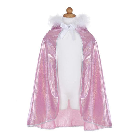 Pink Glitter Princess Cape