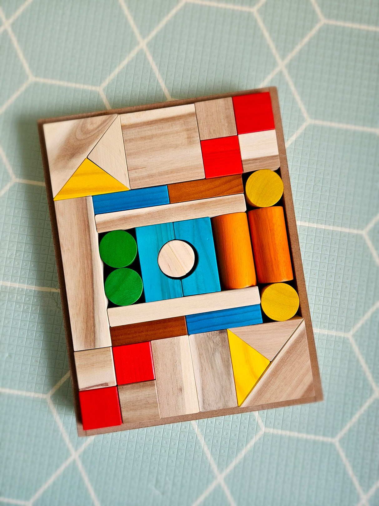 Natural Colour Wooden Blocks