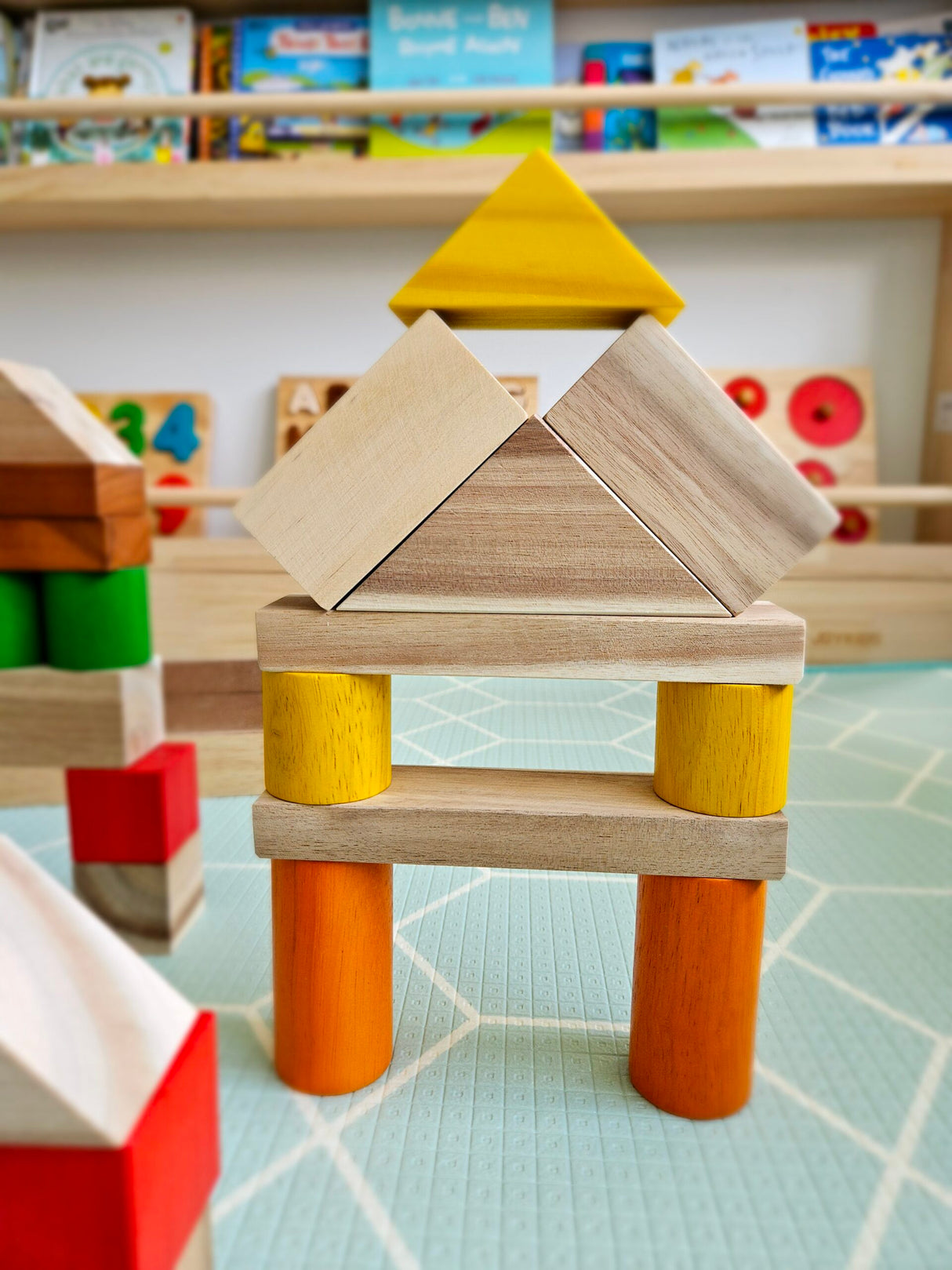 Natural Colour Wooden Blocks