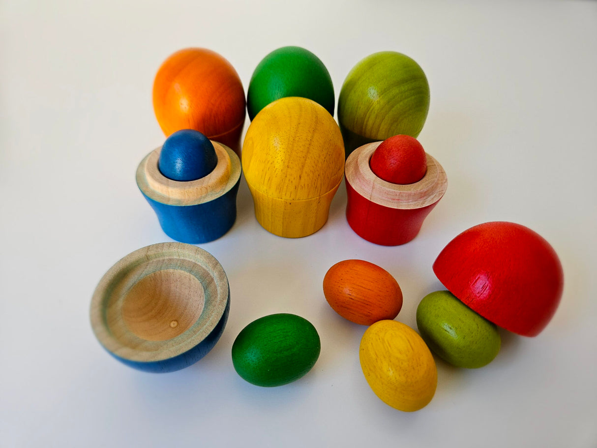 Sorting Egg Cups - Set of 6
