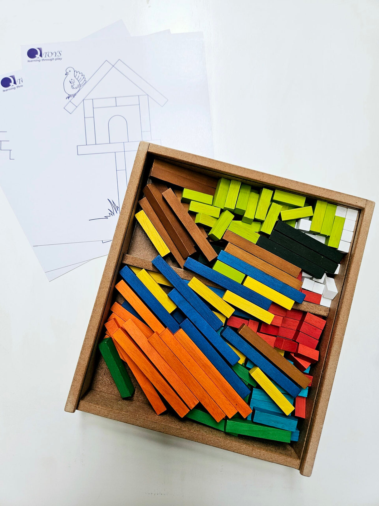Cuisenaire Learning Rods