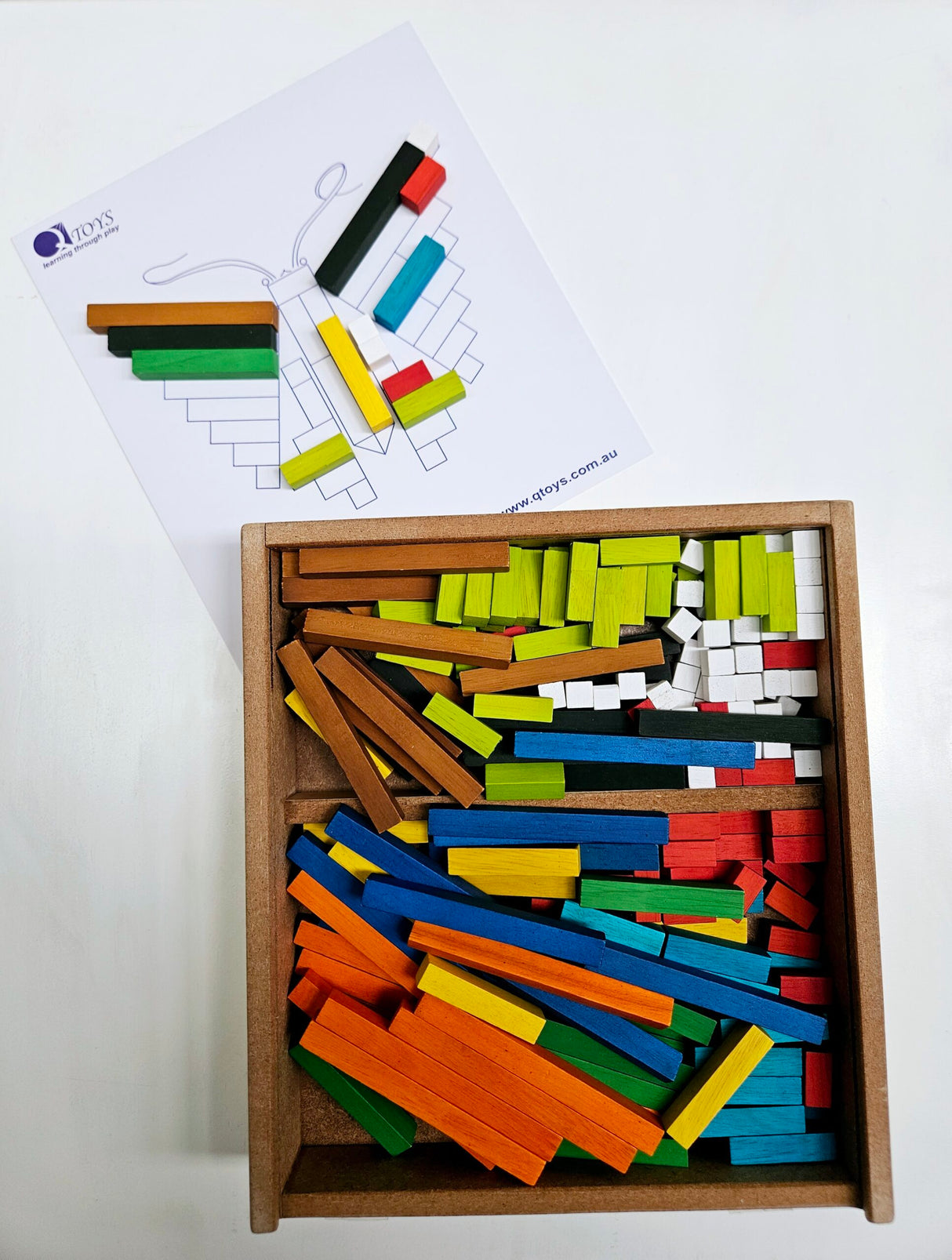 Cuisenaire Learning Rods