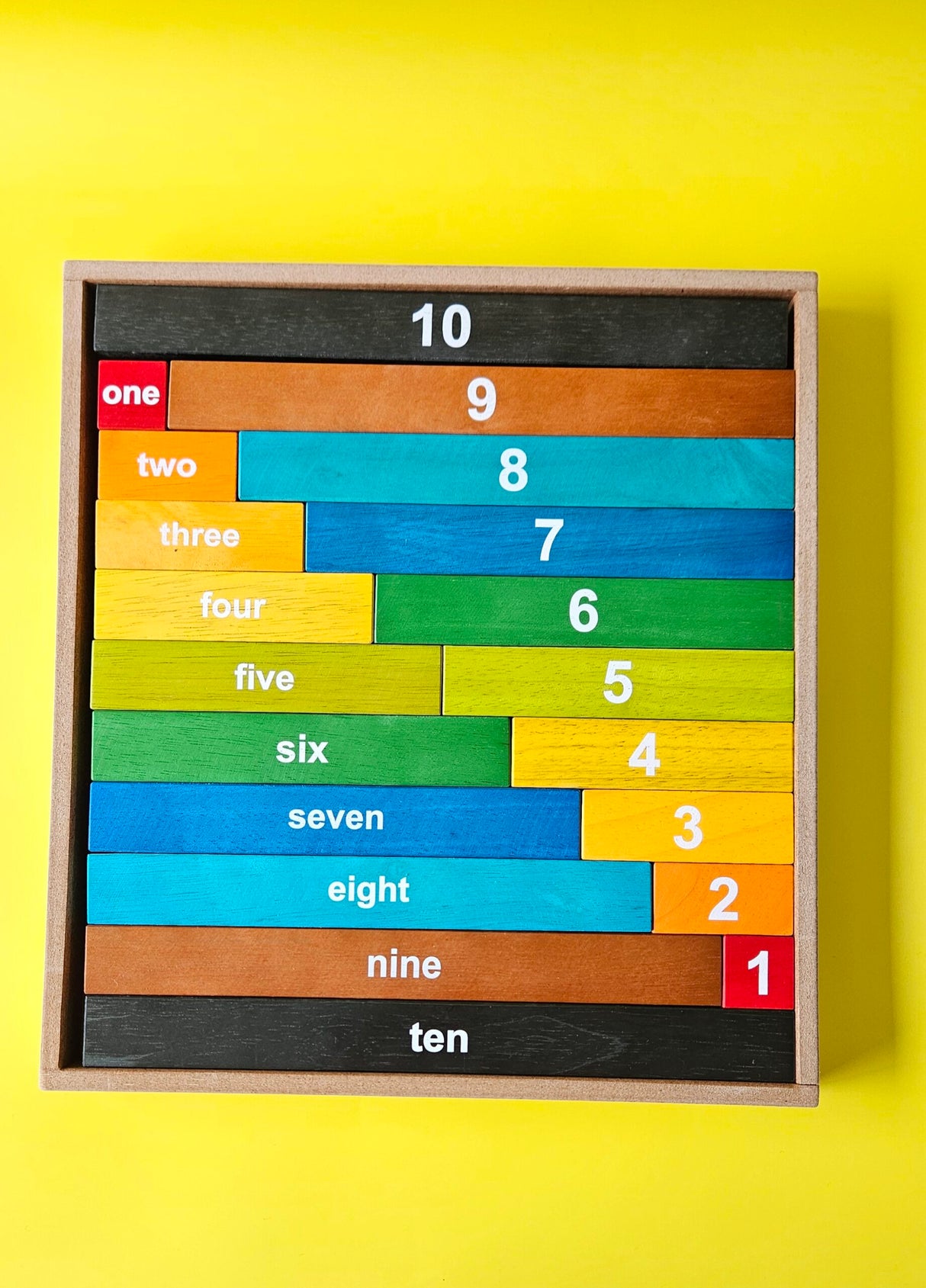 Montessori Counting Rods