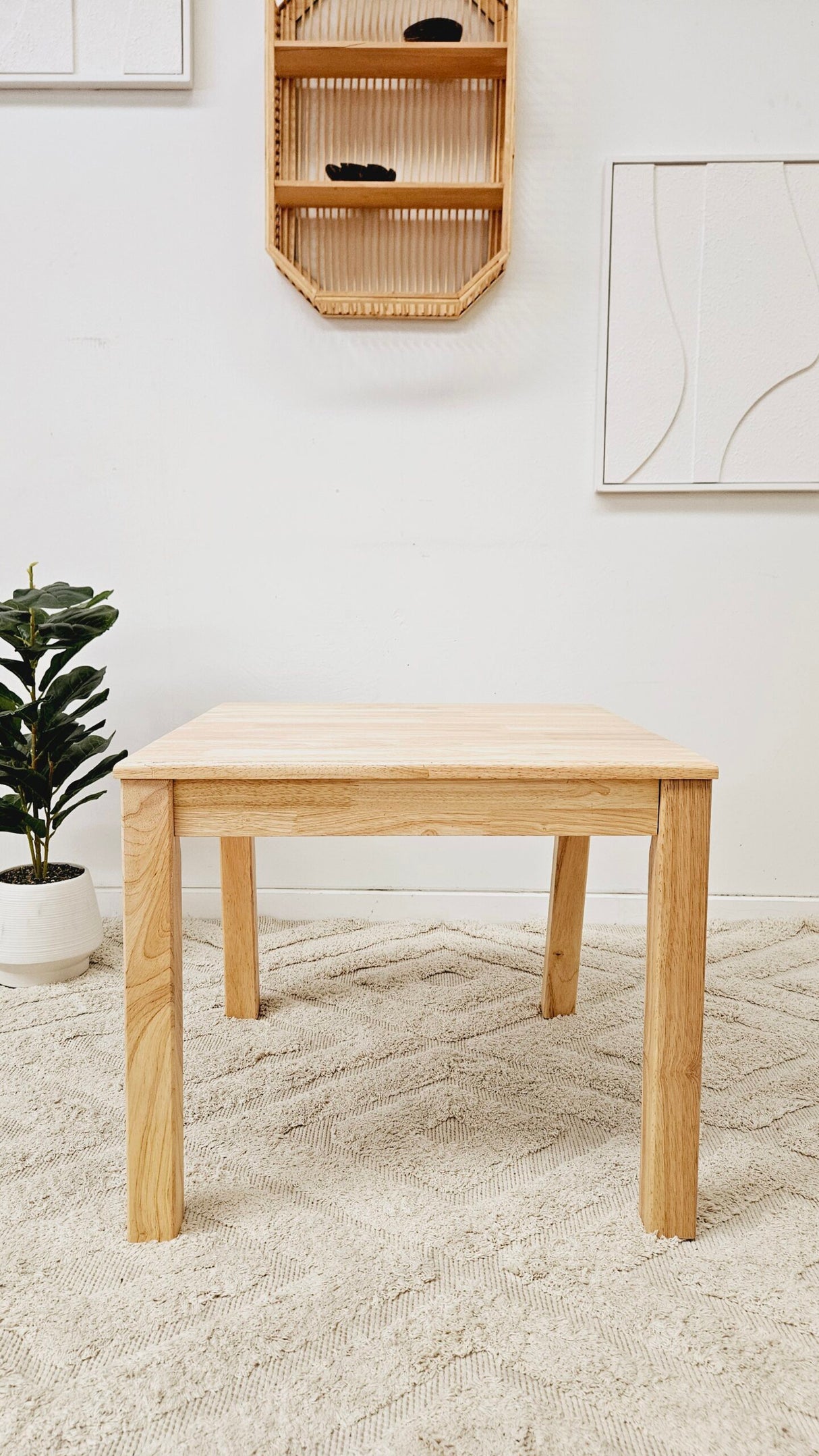 Standard Rubberwood Table