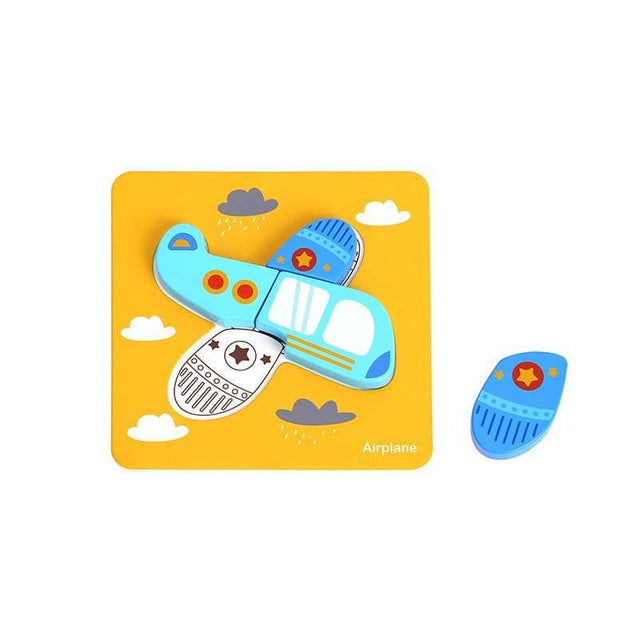 6 in 1 Mini Transportation Puzzle