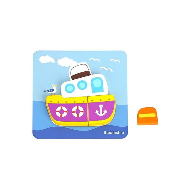 6 in 1 Mini Transportation Puzzle