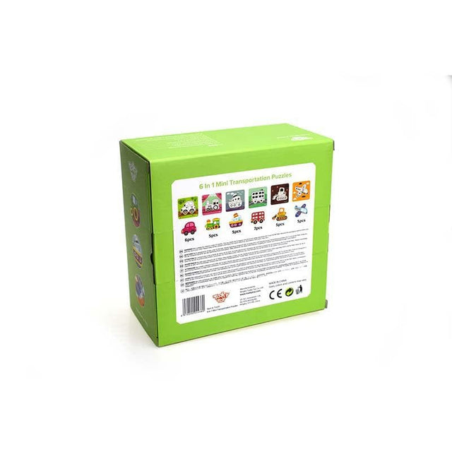 6 in 1 Mini Transportation Puzzle