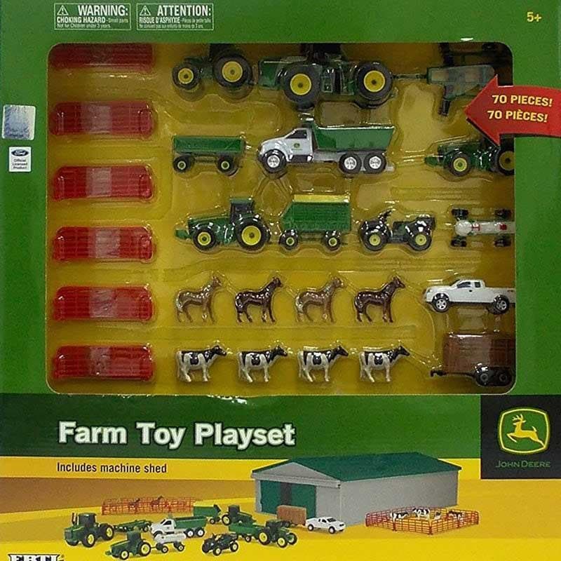 John Deere 70pc Mini Vehicle Value Set