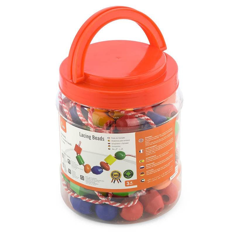 Lacing Bead in Jar - 90pc