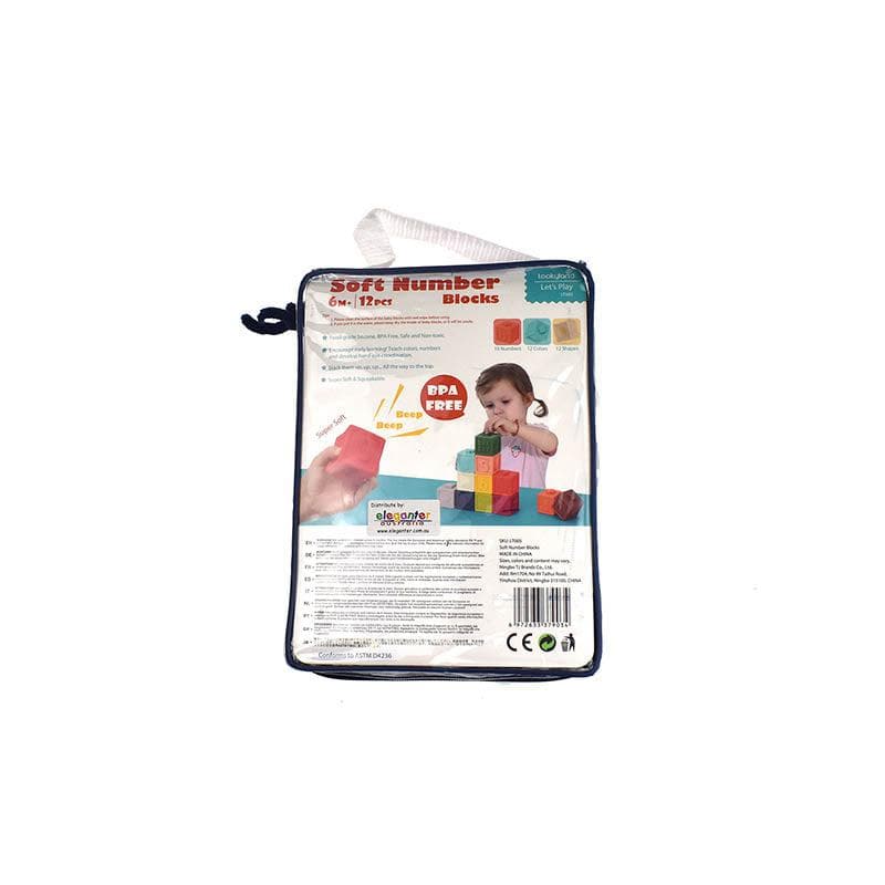 Let's Play - Soft Numbers Blocks