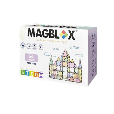 Magblox 64pcs Set-Construction Play-My Happy Helpers