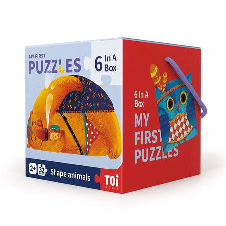 My First Puzzles - Shape Animals-Educational Play-My Happy Helpers