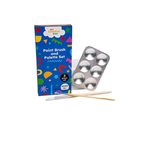 Paint Brush And Palette Set