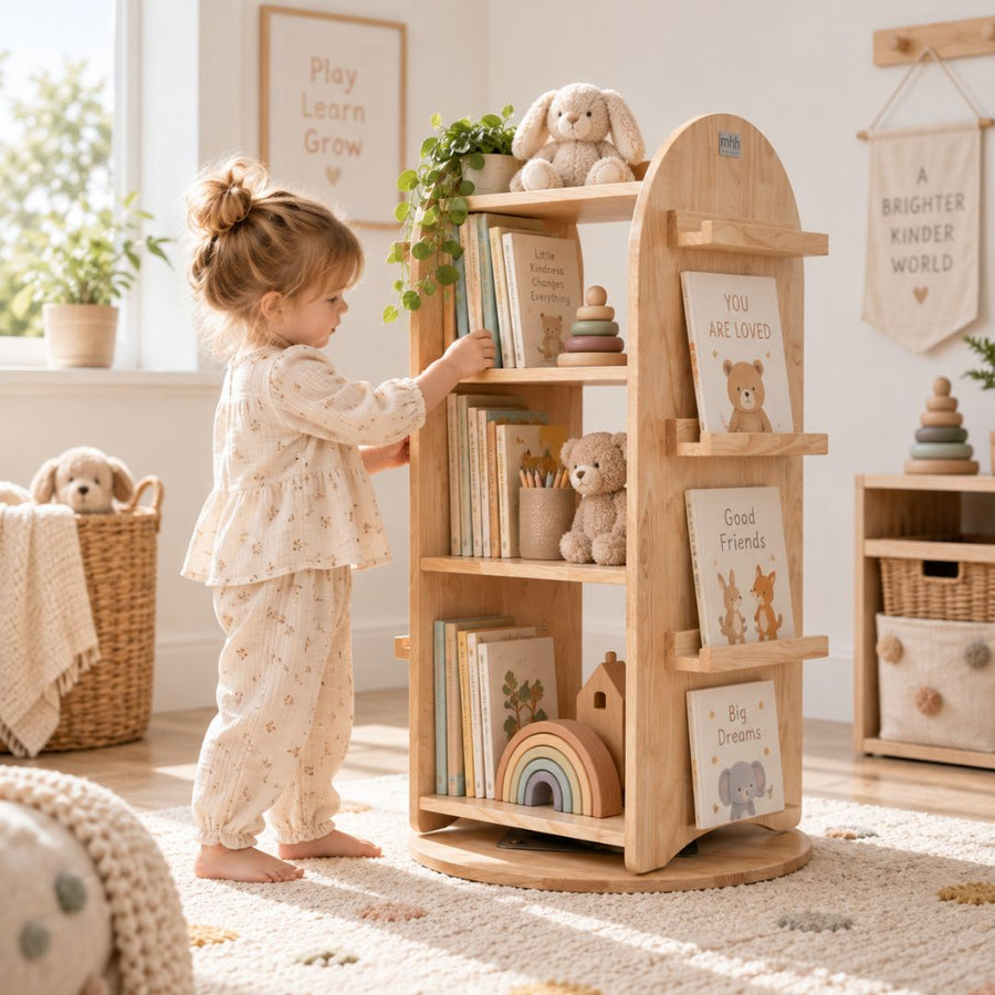 Rotating Bookshelves