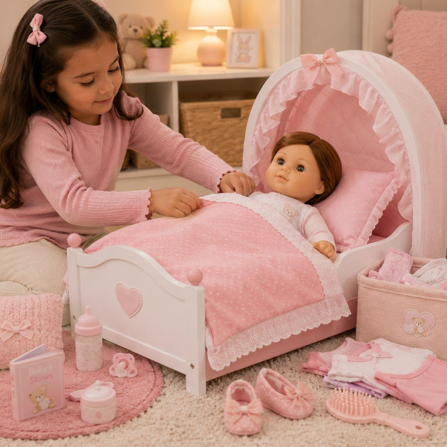 A selection of doll accessories for pretend play