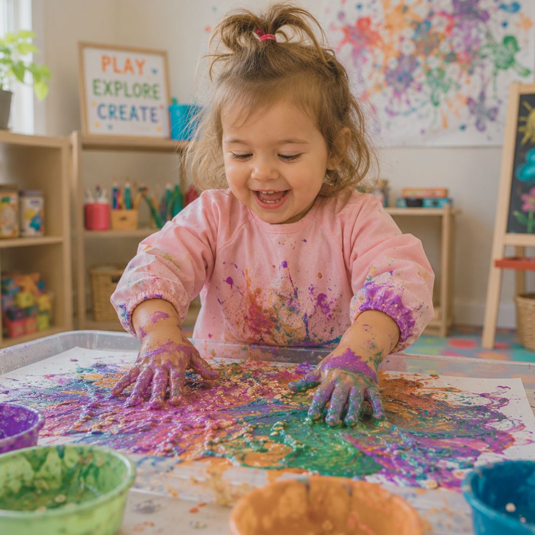 Sensory Art & Messy Play shown in use