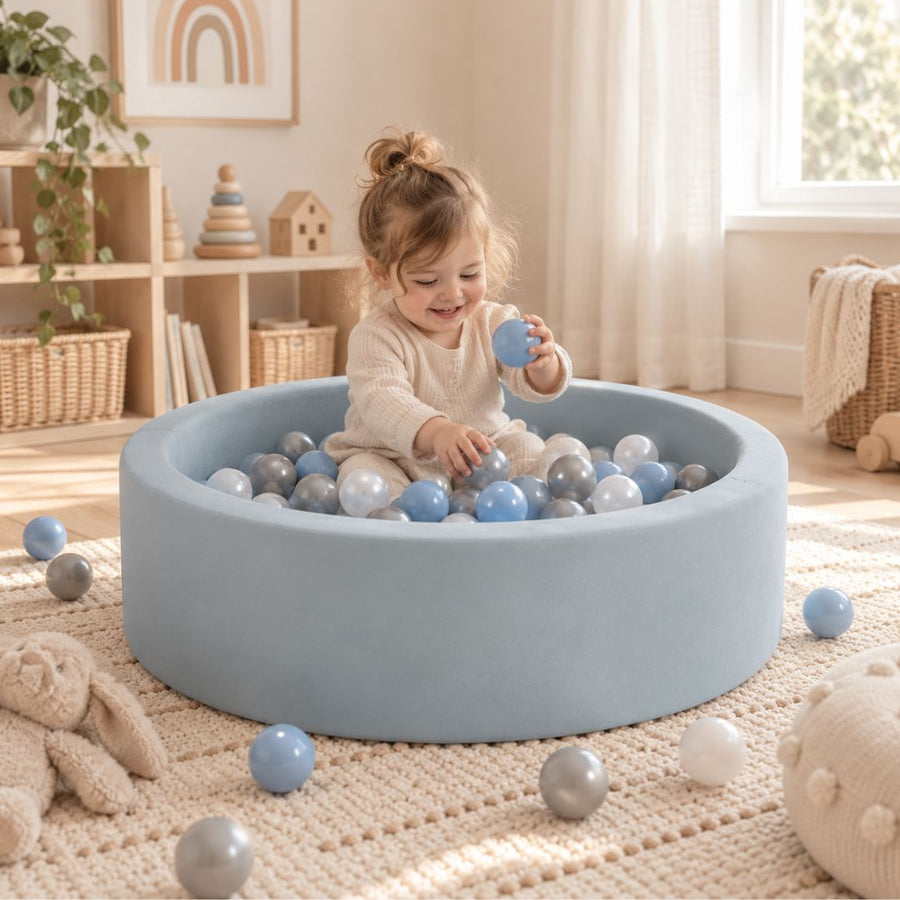 Kids Ball Pits shown in a playroom setting