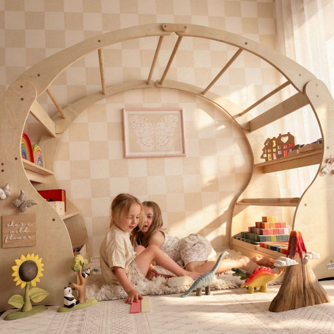 Playroom Furniture arranged in a child's bedroom