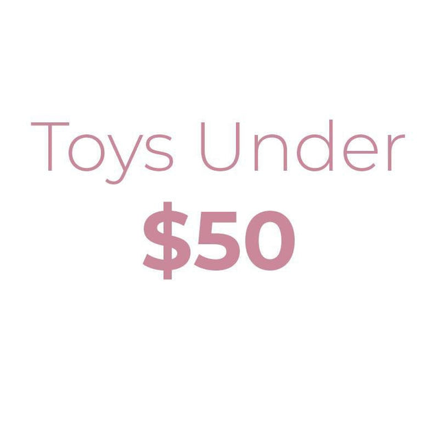 toddler interacting with toys under $50 in everyday play environment