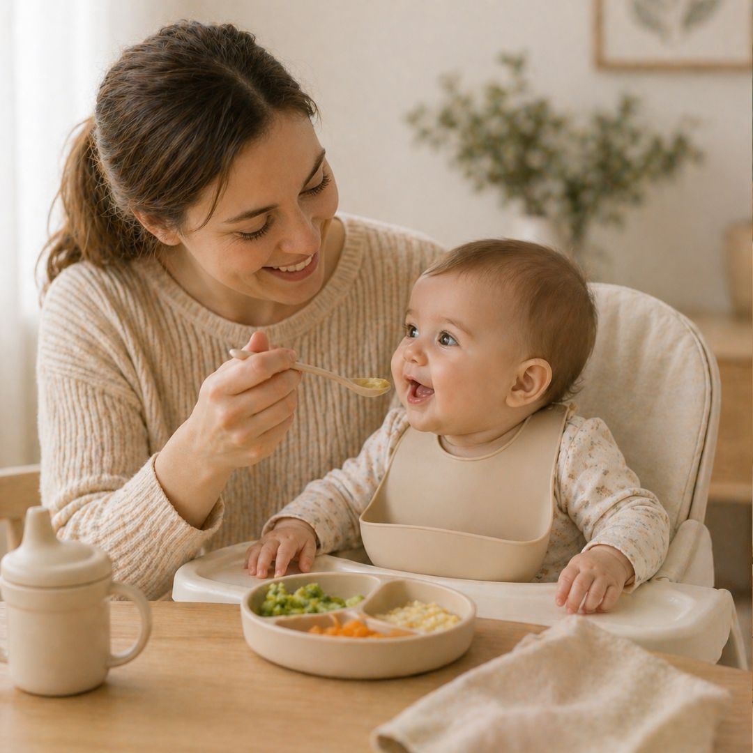 Feeding & Mealtime set out ready for play