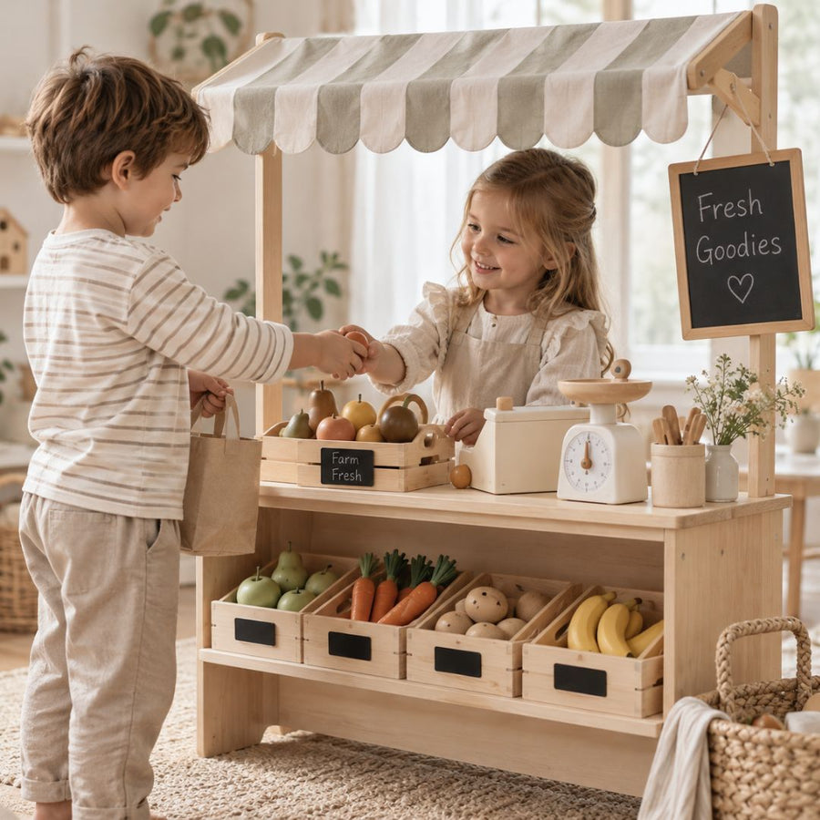 A selection of play market accessories