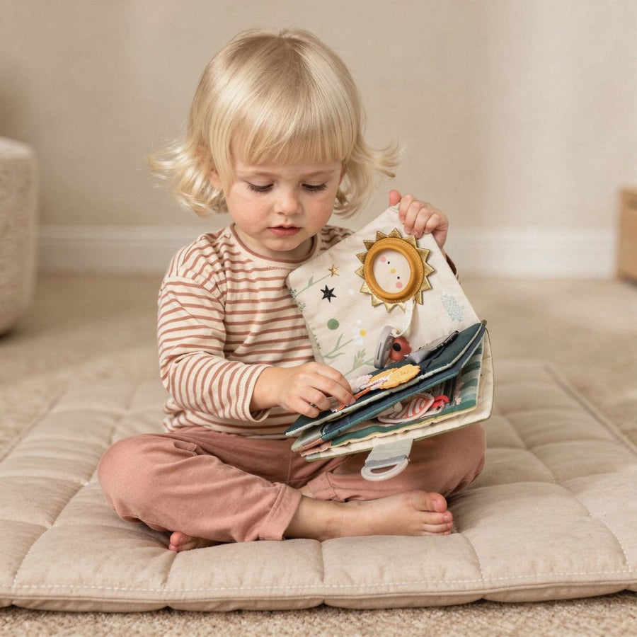 Busy Book set out ready to use