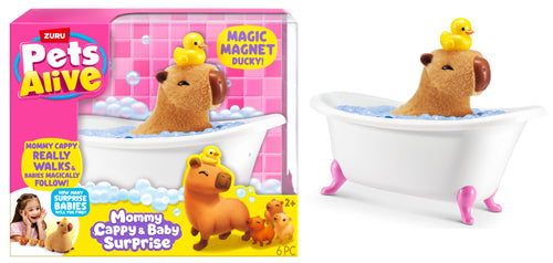 ZURU Pet's Alive Mama Capybara & Baby Surprise