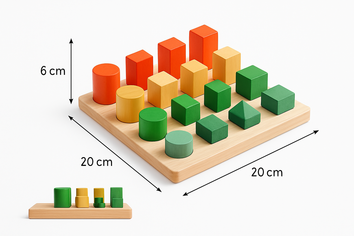 Shape & Size Sorting Board